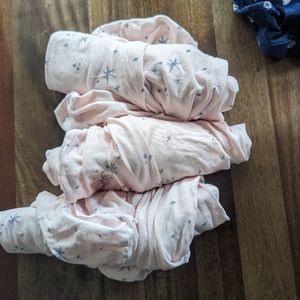 3 Happiest baby snoo pink basinet sheets